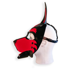 Brutus Cagoule Puppy Hood Noire et Rouge